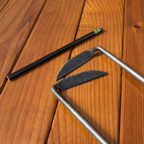 Dewit Cape Cod Weeder - Left Right Blade Detail Pencil