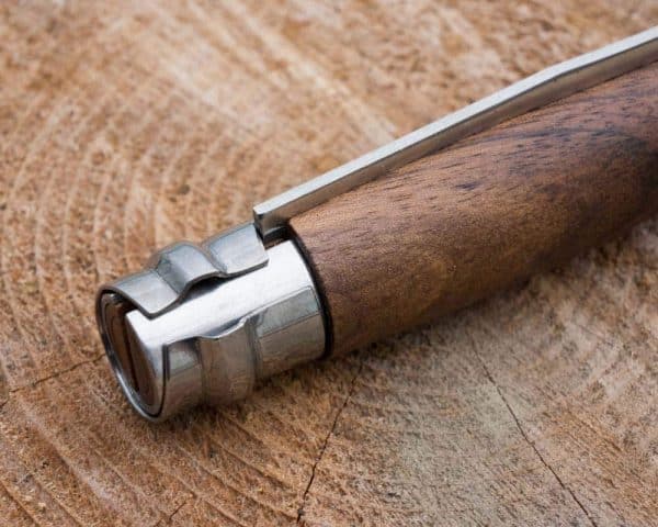 Opinel 8 - Folding Knife Ring Detail Closed